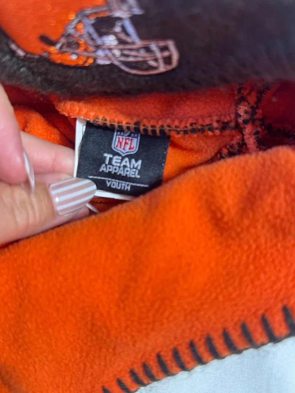 NFL Youth Cleveland Brown Knit Toboggan.
